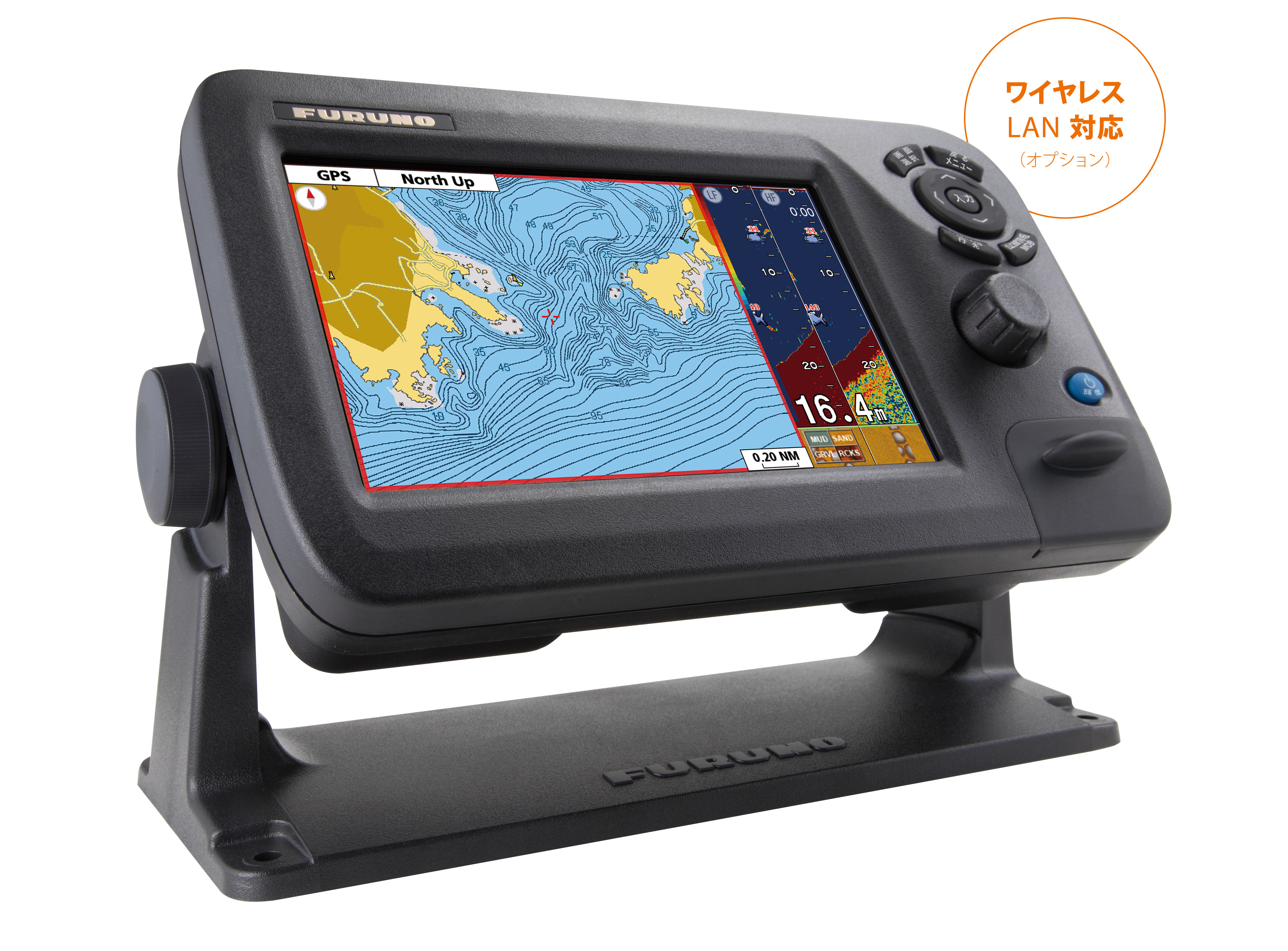 在庫処分価格 GP-1670Fフルノ製　高性能GPS 魚群探知機　ニューペックカード付　取説付 その他